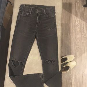 Rocket high rise washed black citizens of humanity